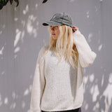 LN cap in washed Grey