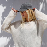 LN cap in washed Grey