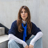 Small Scarf Eternal Blue