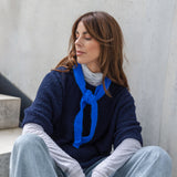 Small Scarf Eternal Blue