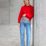 Holly Jumper Rooting Red