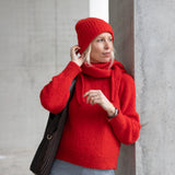 Rosa Beanie Rooting Red