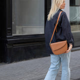 Oversized cotton shirt in Washed Antracite