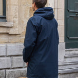 Unisex Lightweight Raincoat in Navy
