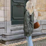 Unisex Lightweight Raincoat in Kaki