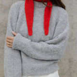 Small Scarf Rooting Red