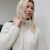 Clever Cleo Jumper White