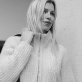 Clever Cleo Jumper White