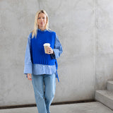 Cropped Debardeur Eternal Blue