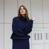 Clever Cleo Jumper Night Blue
