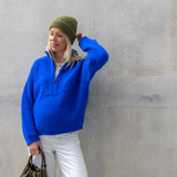 Hipster Beanie in Grounding Green