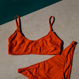 Low waist Dominga Bikini Bottom in Goldfish