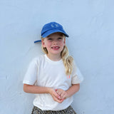 'It Comes in Waves' kids T-shirt Summery Soft Orange