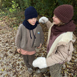 Hipster Beanie Kids in Midnight Blue