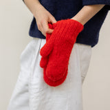 Mittens Rooting Red
