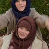 Hipster Beanie Kids in Midnight Blue