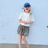 'It Comes in Waves' kids T-shirt Summery Soft Orange