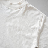 Oversized Cropped T-shirt in Creme
