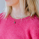 Knitted T-shirt in Joyful Pink