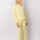 Rosalie Trousers in Heavenly Yellow