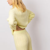 Rosalie Trousers in Heavenly Yellow