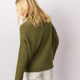 Sloppy Stevie Jumper in Grounding Green