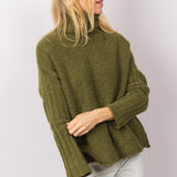 Sloppy Stevie Jumper in Grounding Green