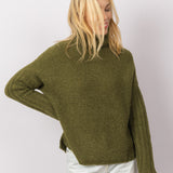 Sloppy Stevie Jumper in Grounding Green