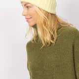 Rosa Beanie in Heavenly Yellow