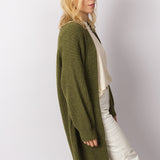 Cozy Cardigan in Grounding Green