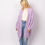 Cozy Cardigan in Violet Amethyst