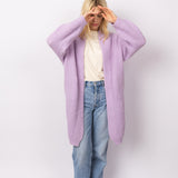 Cozy Cardigan in Violet Amethyst