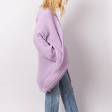 Cozy Cardigan in Violet Amethyst