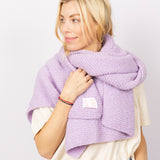 Big Bertha Scarf in Violet Amethyst