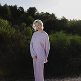 Rosalie Trousers in Violet Amethyst