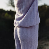 Rosalie Trousers in Violet Amethyst