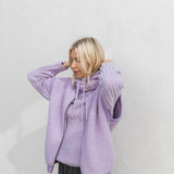 Sloppy Stevie Jumper in Violet Amethyst