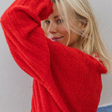 Rosalie Jumper in Rooting Red