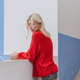 Rosalie Jumper in Rooting Red