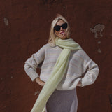 Breezy Betty Scarf in Heavenly Yellow