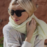 Breezy Betty Scarf in Heavenly Yellow