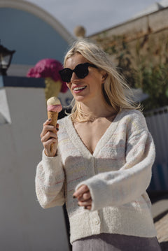 Soft Striped cardigan