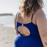 Linda Smock Swimsuit in Eternal Blue