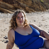 Linda Smock Swimsuit in Eternal Blue