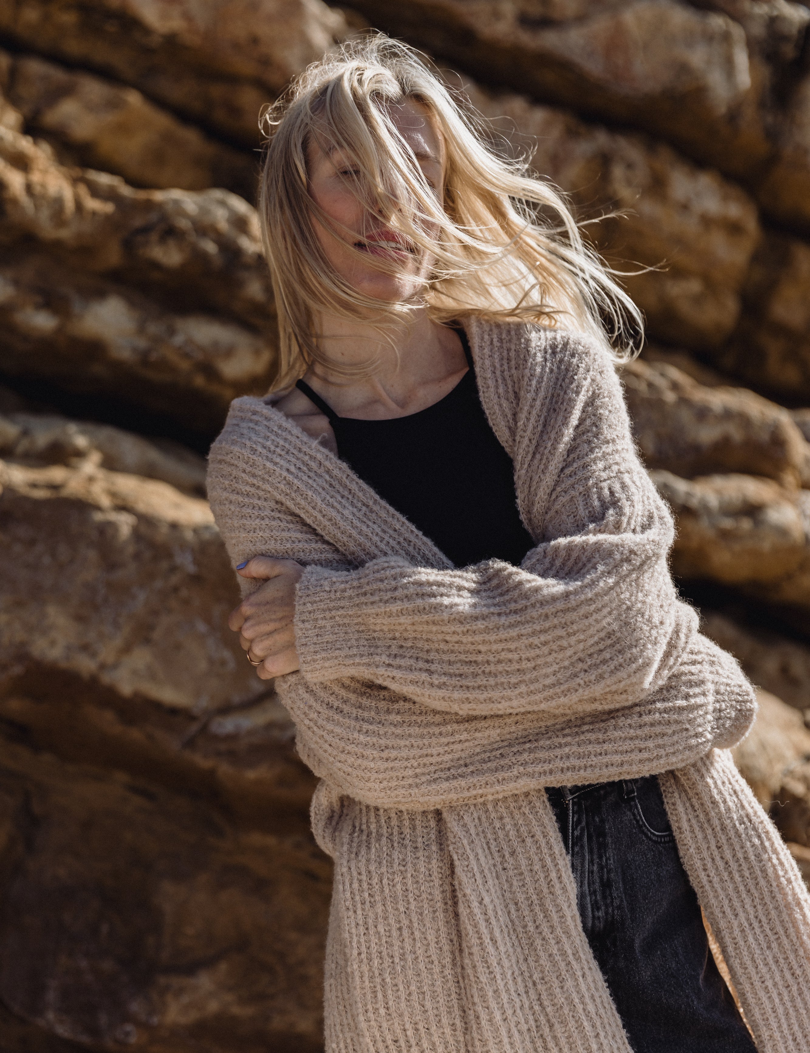 Cozy Cardigan in Oatmeal