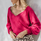 Heartshaped Jumper in Joyful Pink