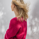 Heartshaped Jumper in Joyful Pink