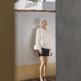 Breezy Bella Jumper in Off White