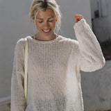 Breezy Bella Jumper in Off White