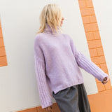 Sloppy Stevie Jumper in Violet Amethyst